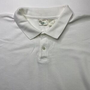 Vintage LL Bean L.L. polo white‎ shirt
